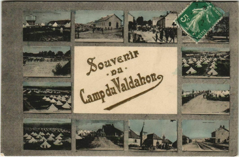 Carte postale ancienne Valdahon Camp du Valdahon - Scenes à Valdahon