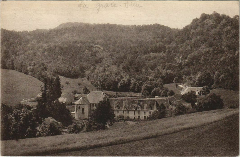 Carte postale ancienne Vercel-Villedieu-le-Camp Monastere à Vercel-Villedieu-le-Camp
