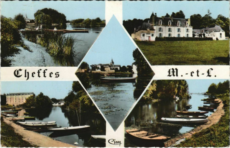 Carte postale ancienne Cheffes à Cheffes