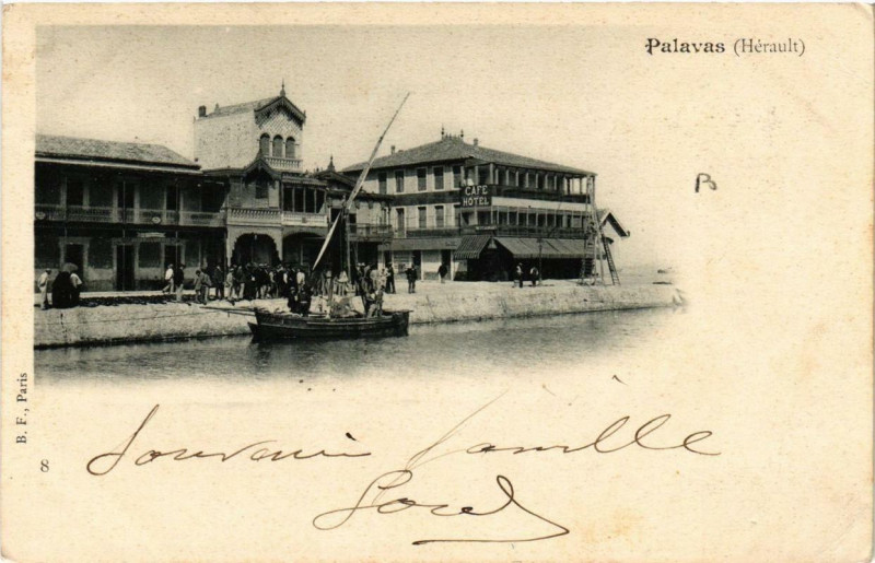 Carte postale ancienne Palavas-les-Flots à Palavas-les-Flots