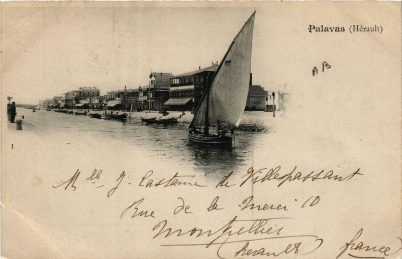 Carte postale ancienne Palavas