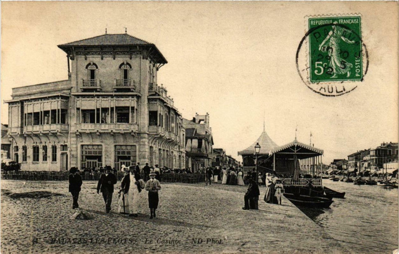 Carte postale ancienne Palavas-les-Flots Le Casino à Palavas-les-Flots