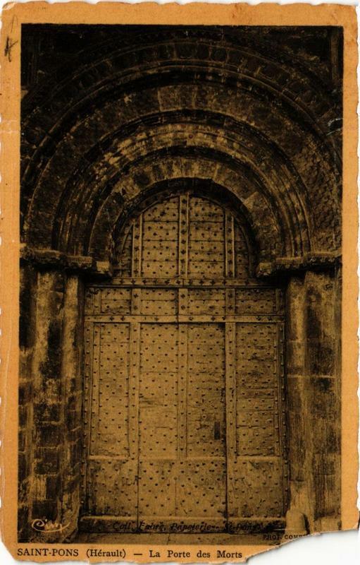 Carte postale ancienne Saint-Pons La Porte des Morts