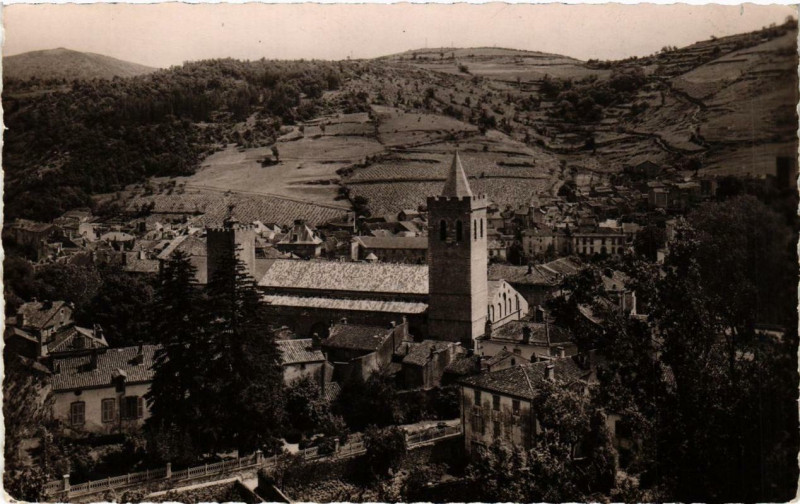 Carte postale ancienne Saint-Pons Vue générale