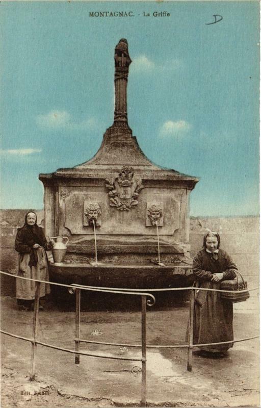 Carte postale ancienne Montagnac La Griffe à Montagnac