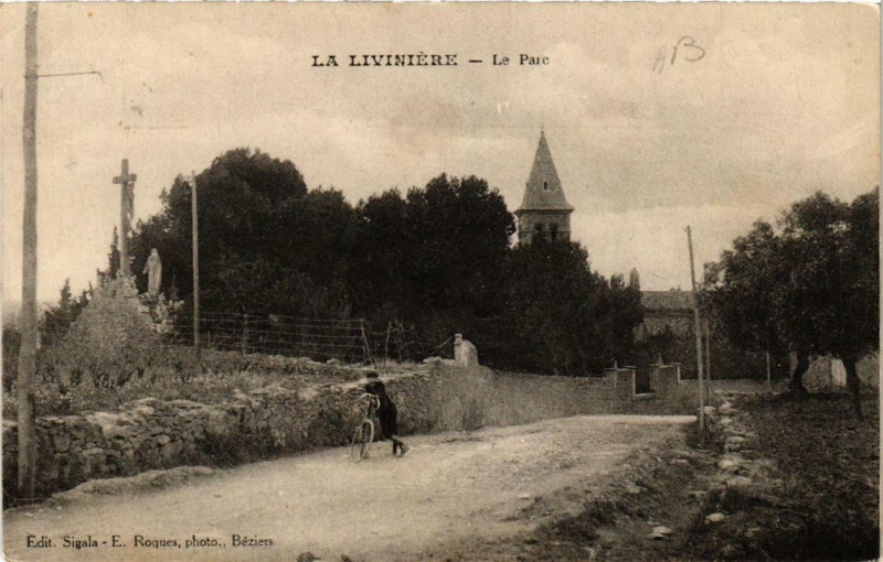 Carte postale ancienne La Liviniere Le Parc