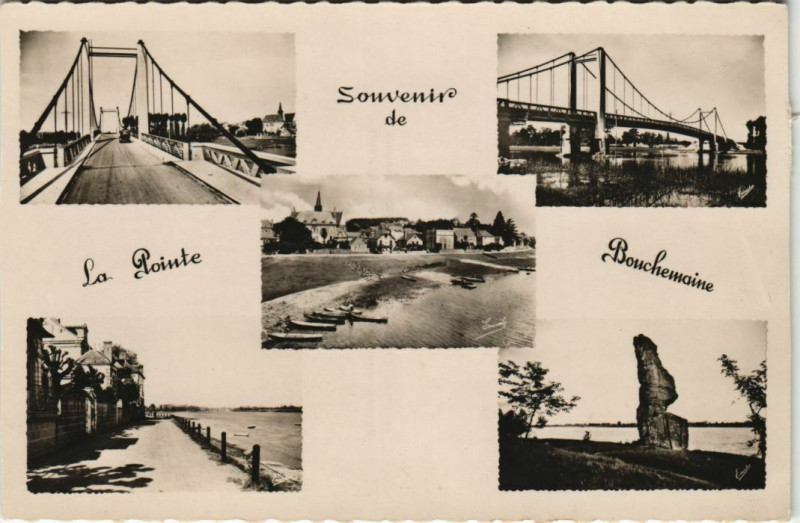 Carte postale ancienne Bouchemaine La Pointe à Bouchemaine