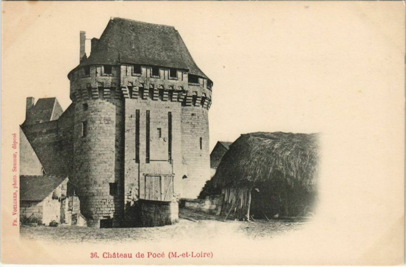 Carte postale ancienne Chateau de Poce