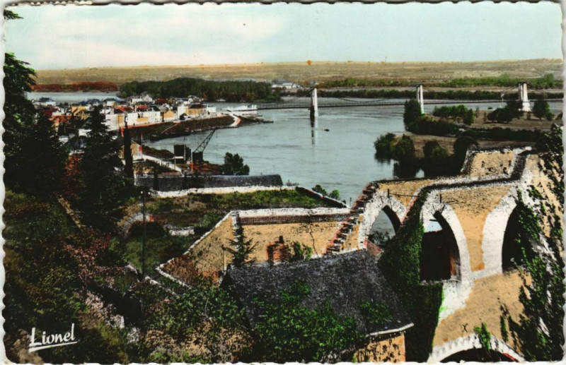 Carte postale ancienne Montjean Vue Panoramique prise de Bellevue