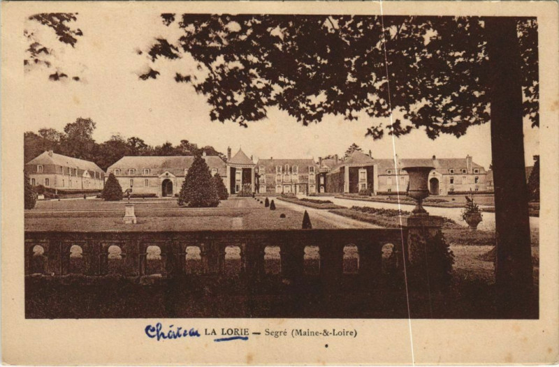Carte postale ancienne Segre La Chateau