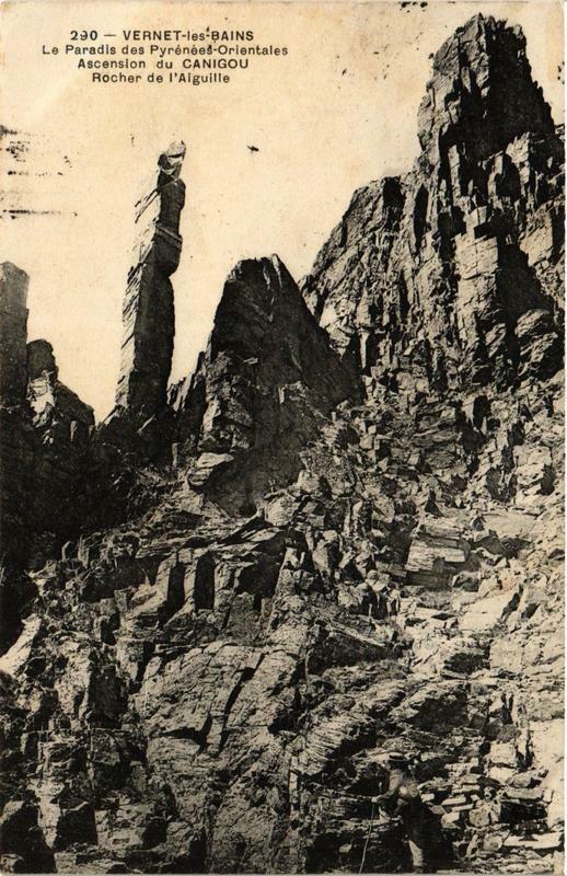 Carte postale ancienne Vernet-les-Bains Le Paradis des Pyrénées-Orientales à Vernet-les-Bains