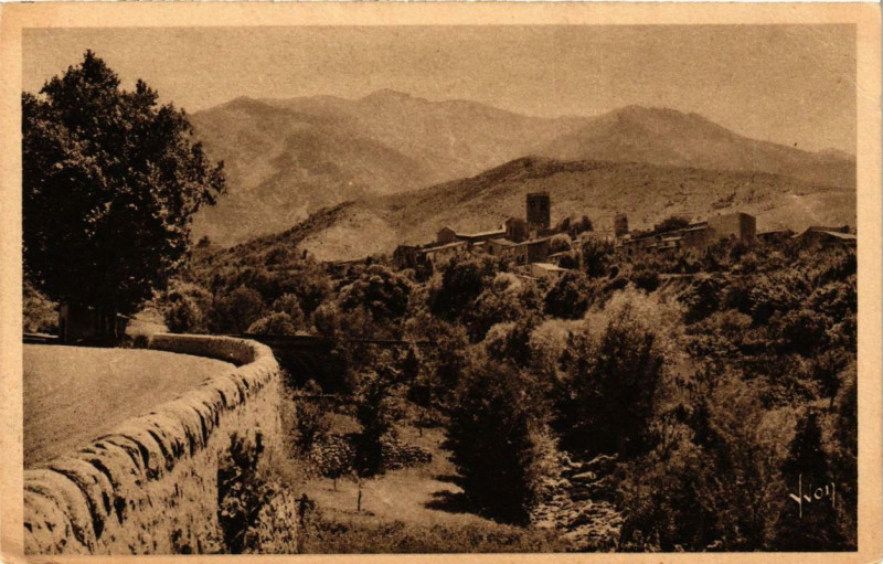 Carte postale ancienne Env. de Vernet-les-Bains à Vernet-les-Bains