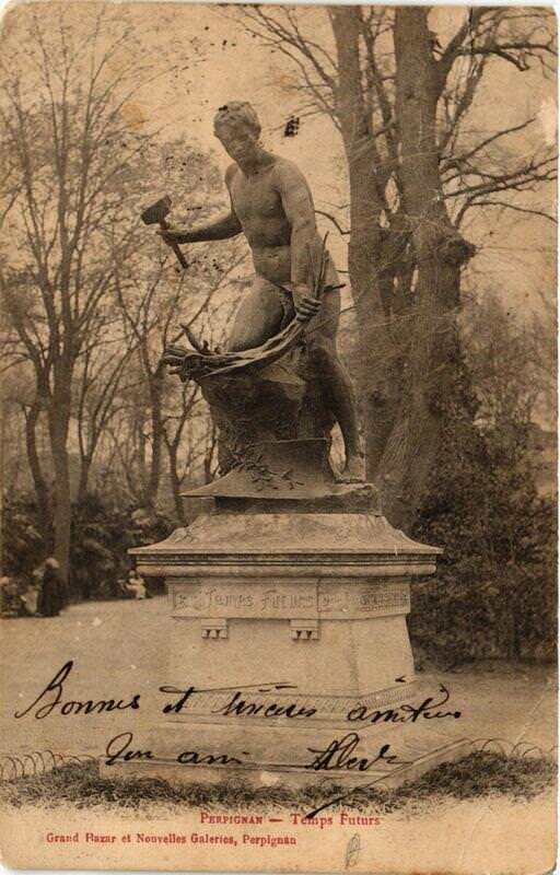 Carte postale ancienne Perpignan Temps Futurs à Perpignan