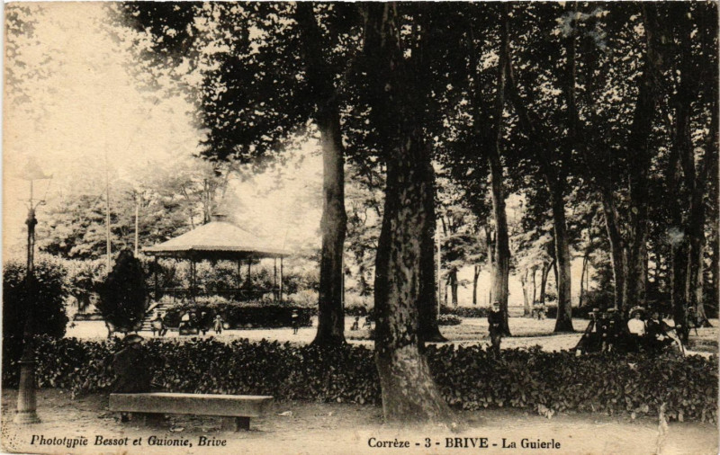 Carte postale ancienne Brive - La Guierle