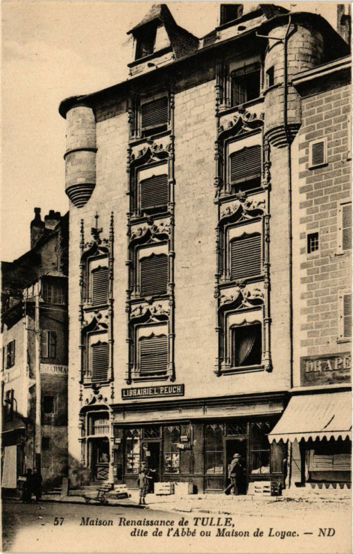 Carte postale ancienne Tulle - Maison Renaissance de Tulle à Tulle