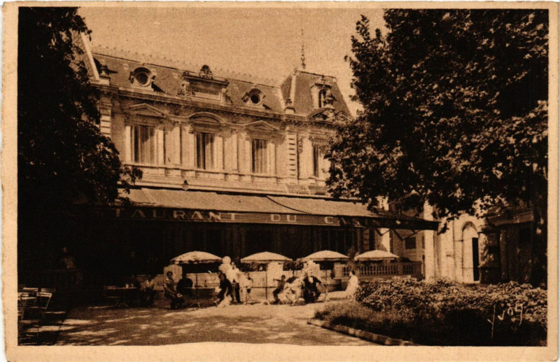 Carte postale ancienne Lamalou-les-Bains - Le Casino