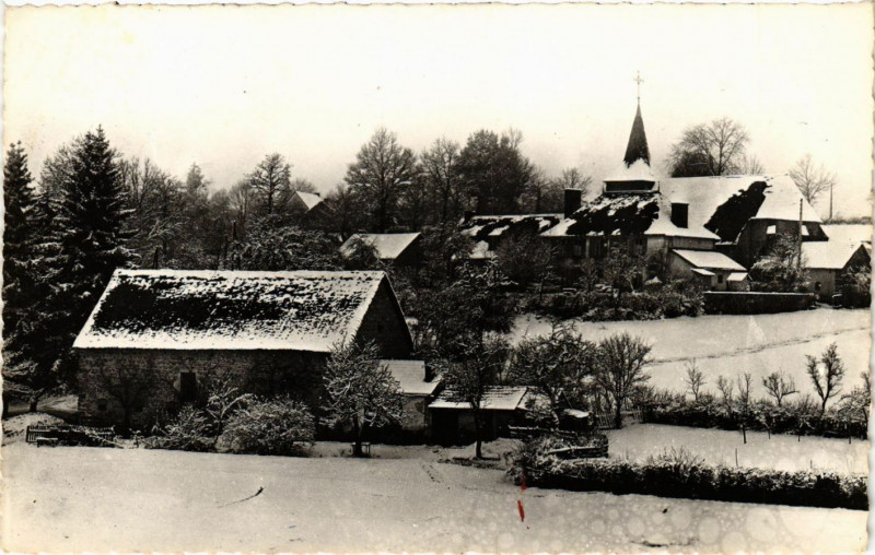 Carte postale ancienne Merlines - Le Vieux Merlines à Merlines