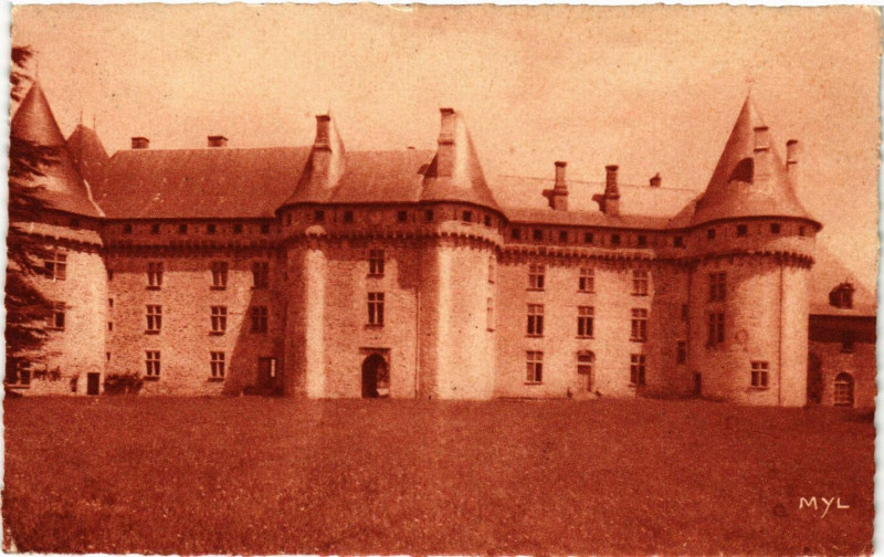 Carte postale ancienne Pompadour - Chateau de Pompadour