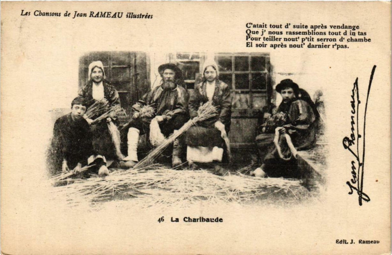 Carte postale ancienne La Charibaude
