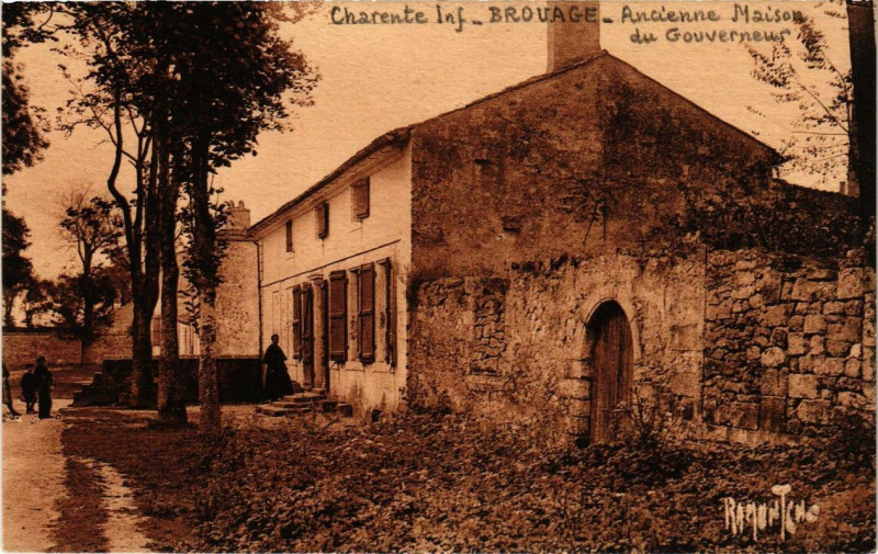 Carte postale ancienne Brouage Ancienne Maison du Gouverneur