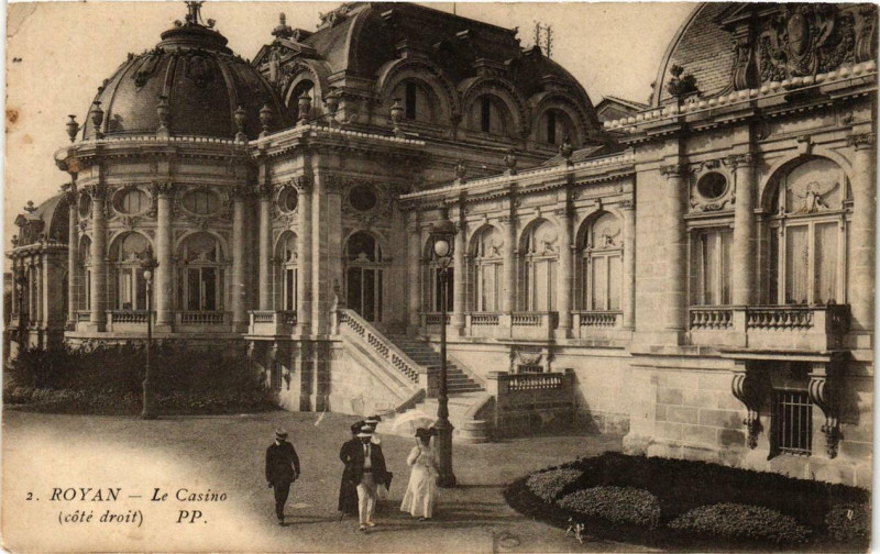 Carte postale ancienne Royan Le Casino à Royan