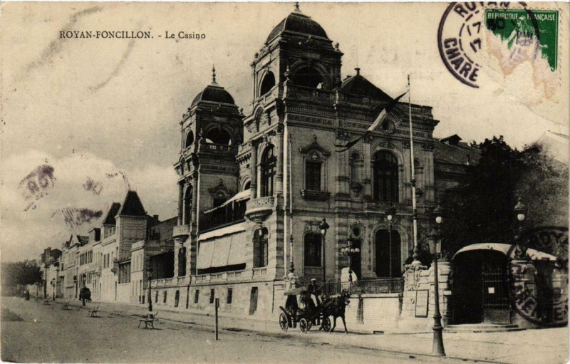 Carte postale ancienne Royan Le Casino à Royan