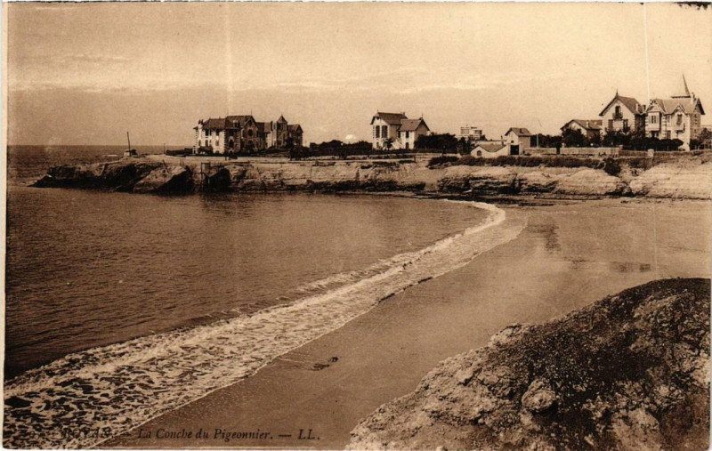 Carte postale ancienne Royan La Conche du Pigeonnier à Royan
