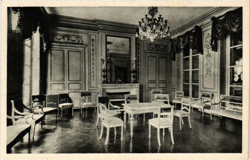 Carte postale ancienne La Rochelle Hotel du Commerce et Palace Hotel. Le Salon à La Rochelle