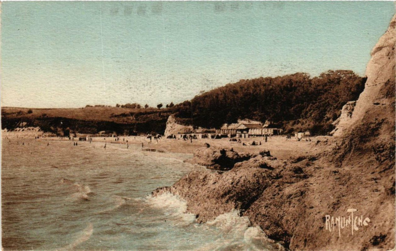 Carte postale ancienne Meschers Plage des Nonnes