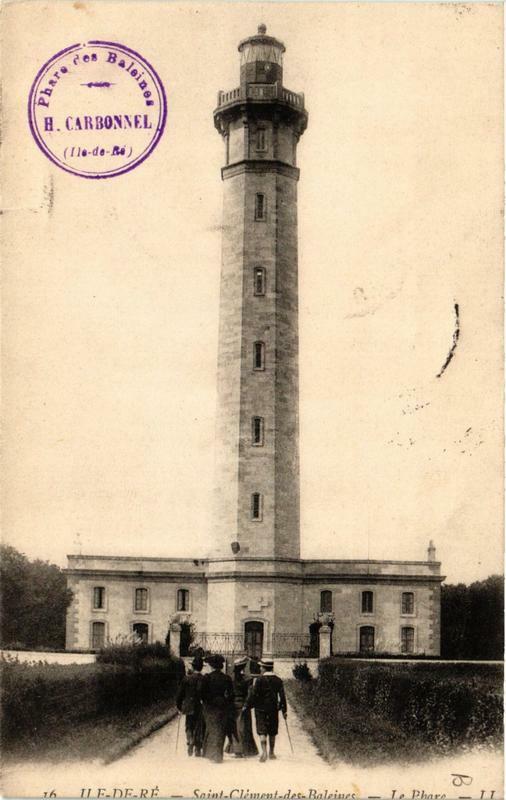 Carte postale ancienne Ile-de-Re Saint-Clement-des-Baleines. Le Phare
