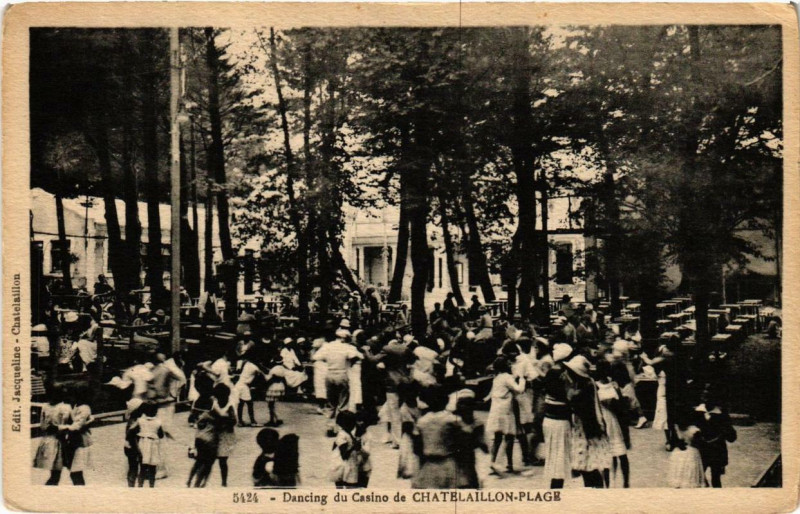 Carte postale ancienne Dancing du Casino de Chatellaillon-Plage