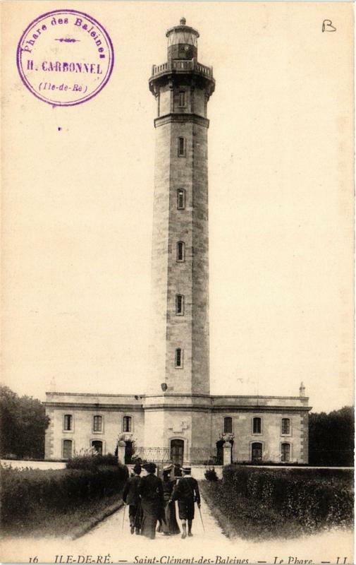 Carte postale ancienne Ile-de-Re Saint-Clement-des-Baleines. Le Phare