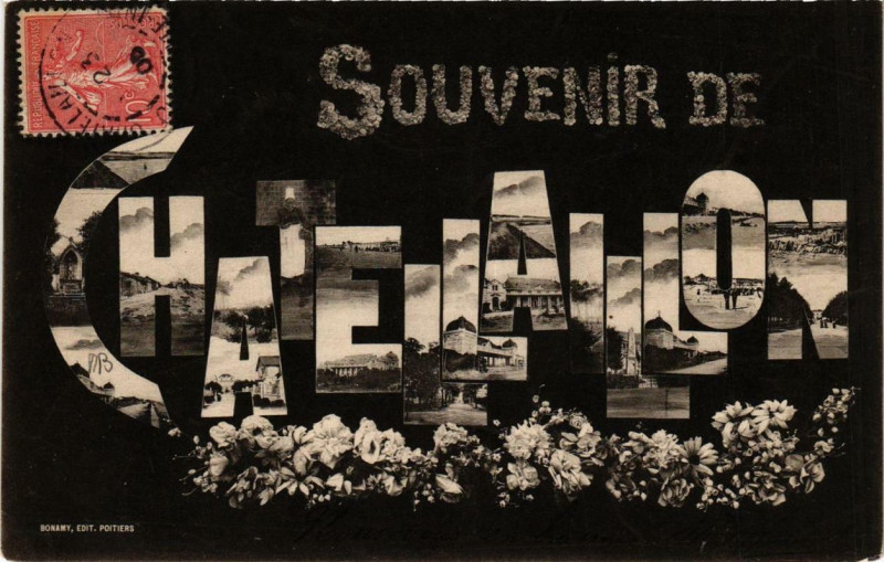 Carte postale ancienne Chatellaillon Souvenir