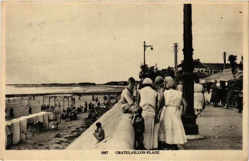 Carte postale ancienne Chatellaillon-Plage