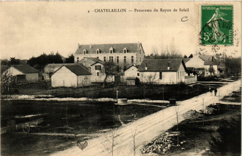 Carte postale ancienne Chatellaillon Panorama du Rayon de Soleil