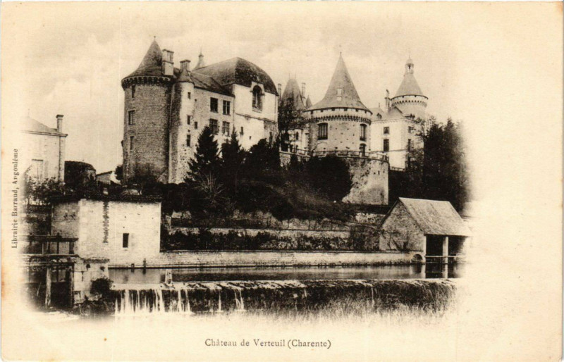 Carte postale ancienne Chateau de Verteuil
