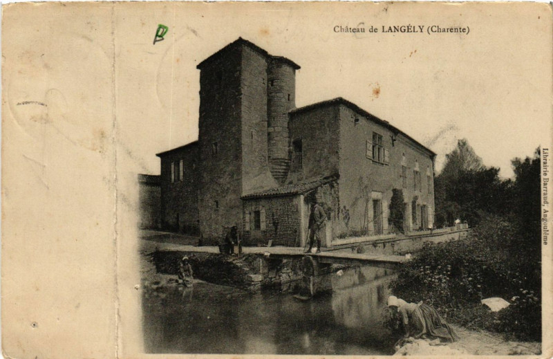 Carte postale ancienne Chateau de Langely