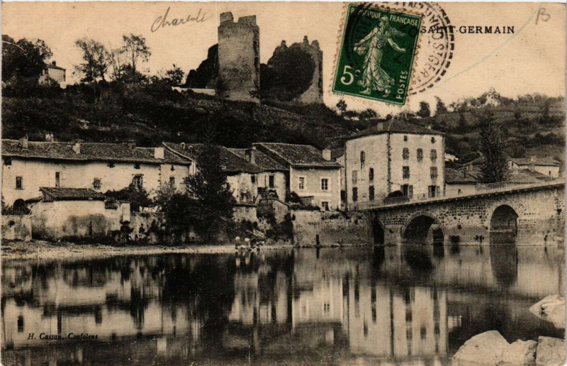 Carte postale ancienne Saint-Germain