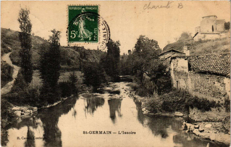 Carte postale ancienne Saint-Germain - L'Issoire