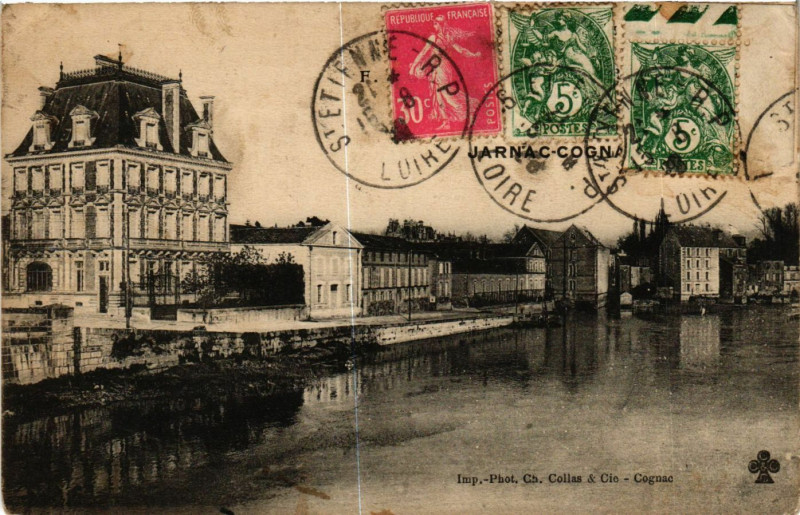 Carte postale ancienne Jarnac - Cognac à Jarnac