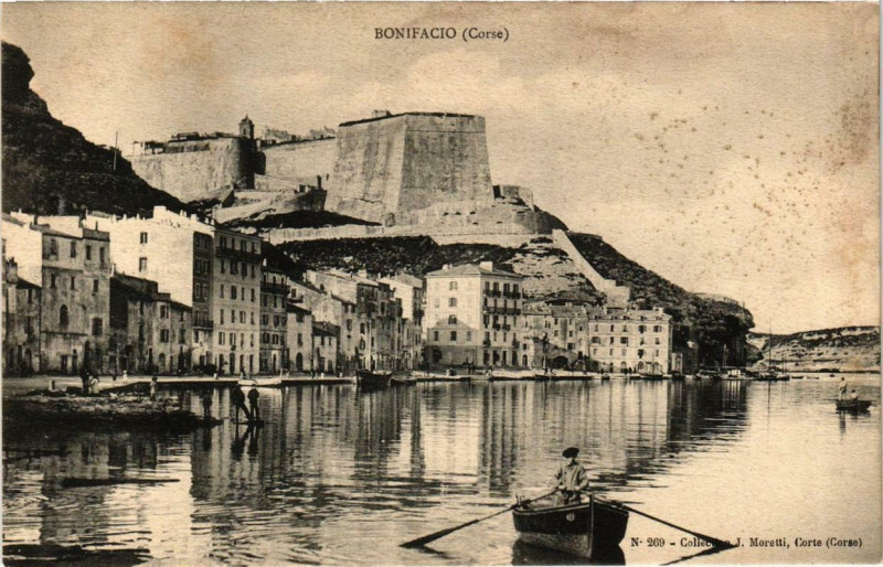 Carte postale ancienne Bonifacio Corse à Bonifacio