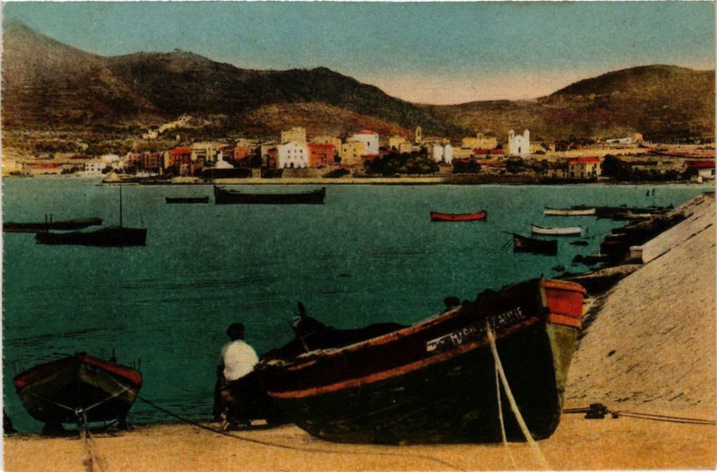 Carte postale ancienne Ile-Rousse Corse