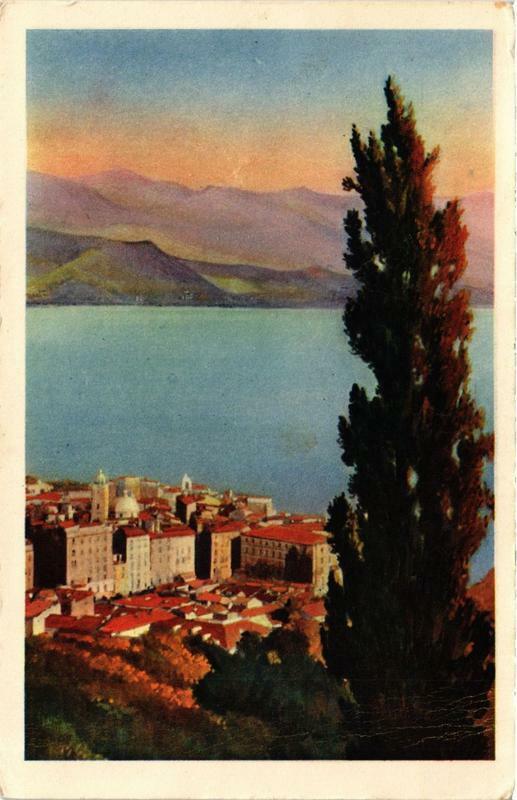 Carte postale ancienne Ajaccio Corse à Ajaccio