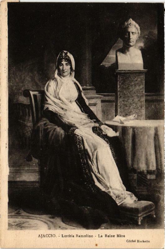 Carte postale ancienne Ajaccio - Loetiitia Ramolino La Reine Mére Corse à Ajaccio