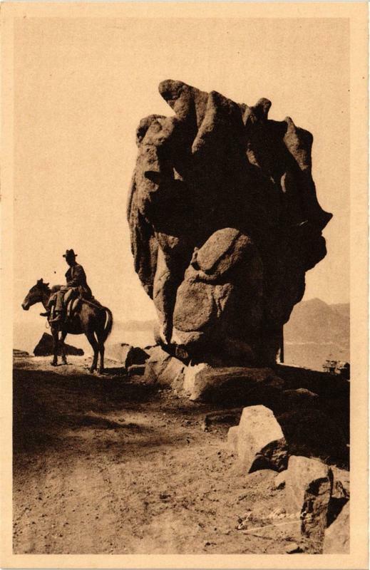 Carte postale ancienne Corse - Calanches de Piana à Piana