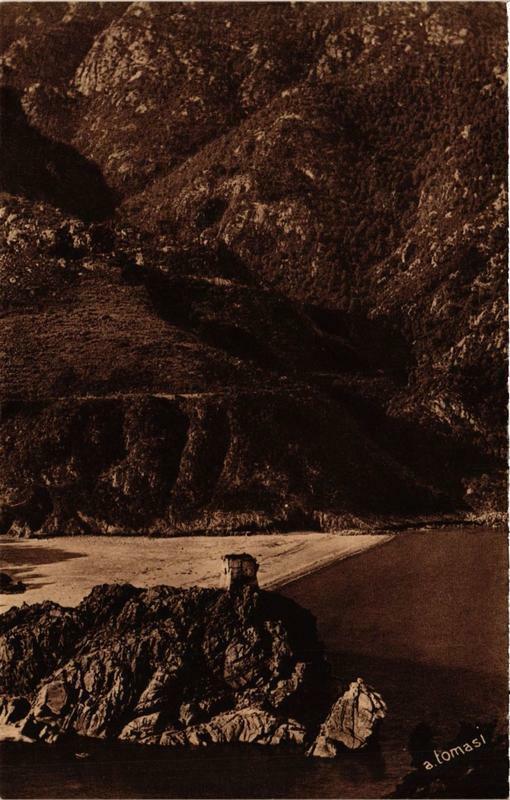 Carte postale ancienne Corse - Porto à Orto