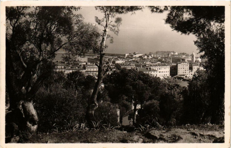 Carte postale ancienne Corse - Ajaccio - Vue d'ensemble à Ajaccio