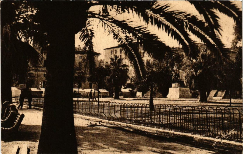Carte postale ancienne Corse - Ajaccio à Ajaccio