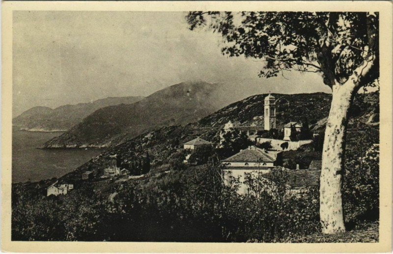 Carte postale ancienne Pino - Vue Generale - Cap Corse - 1966 Corsica - Corse