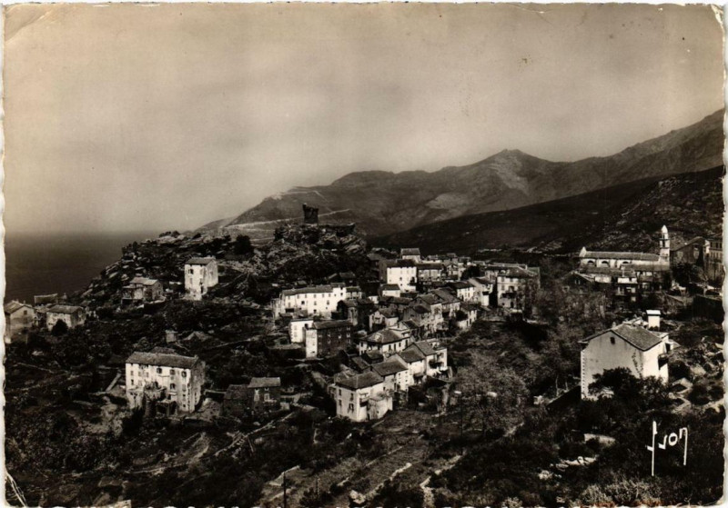 Carte postale ancienne Corse Nonza à Nonza